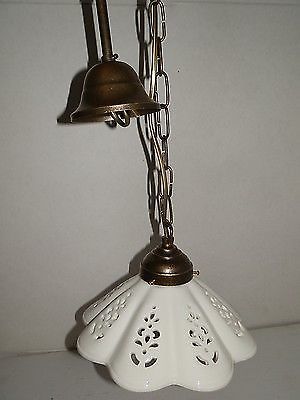 Lampadario sospensione ottone