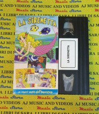 VHS film LA SIRENETTA e i nuovi vestiti dell'imperatore animazione (F290) no dvd