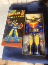 robot Daitarn-3 con pugni e scatola Japan 1979