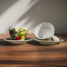 BORELLA SET OF 2 PORCELAIN TEA