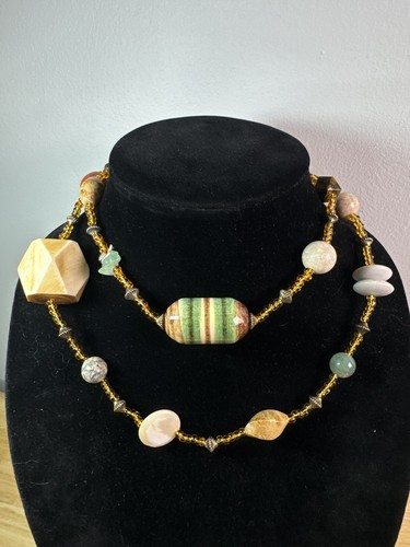 Collana trade beads etnica - trade,