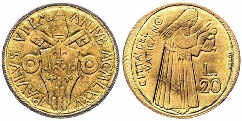Lire 1975 città del - 1975,