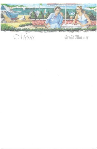 Lot menus anciens - menus,