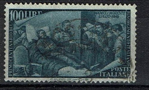 Italy stamps centenary - -,
