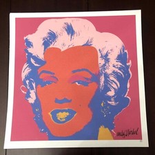 Andy Warhol litografia cm 50x50 nuova  edizione CMOA con certificato