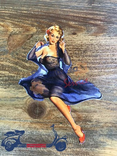 Adesivo vintage pin - , up