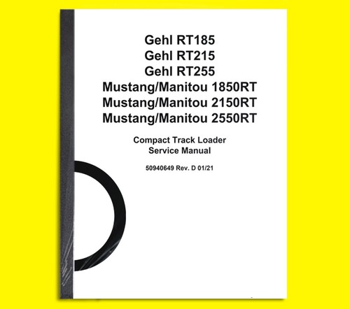 Gehl rt185 rt215 - rt185,