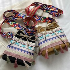 Borsa a sedere in tela stile