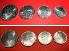 Vaticano , 1 ,2 , 5, 10 lire