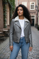 Donna Giacca di Vera Pelle