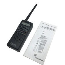 Radio Shack Pro-91 radio analogica portatile scanner polizia 150 canali con antenna