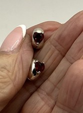 Charm Pandora Rosso Rotondo Solitario Clip 799203C01 - Un paio