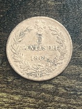 1861 Italia italiana 5 cinque