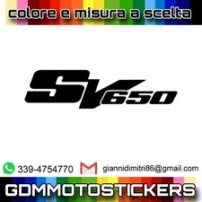 Adesivo PRESPAZIATO Suzuki SV 650