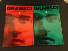 LIBRO LETTERE DAL CARCERE 2 VOLUMI GRAMSCI L'UNITA' unità Come Nuovi