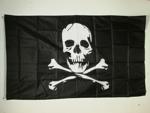 Drapeau pirate tête - tÊte, de