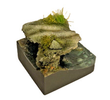 Diorama piccolo con acqua