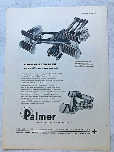 1954 aircraft advert - 1954,