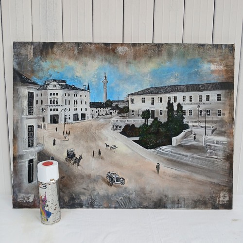 Antico quadro primi 900