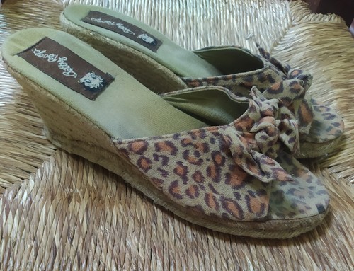 Sandali con zeppa corda - con,