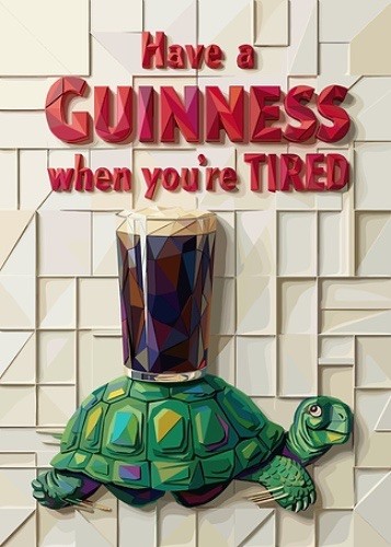 Insegna parete guinness pub - insegna,