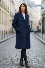 Cappotto Corto A Quadri