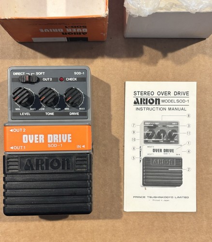 Arion over drive sod pedale - over,