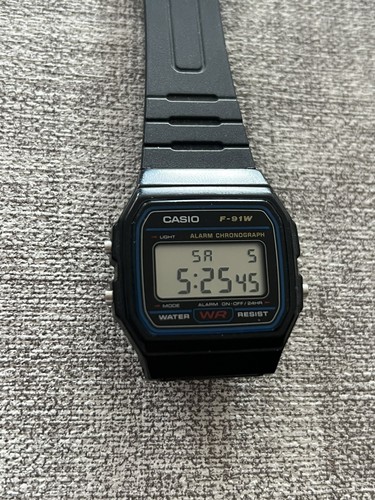 Casio 91w - casio, f-91w