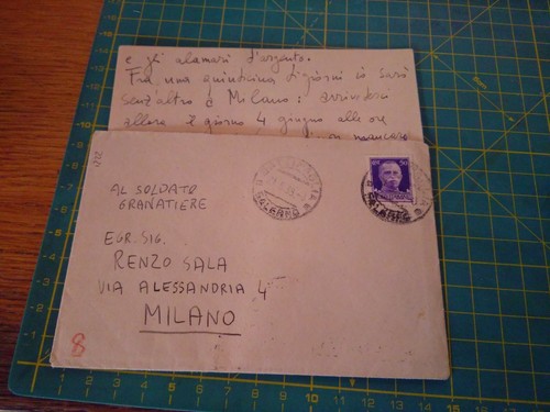 Storia postale busta intestata - postale,