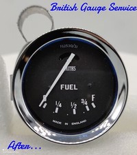 ONLY SERVICE Austin Healey Sprite Mk1 Smiths Fuel Gauge Carburante FG2530/31