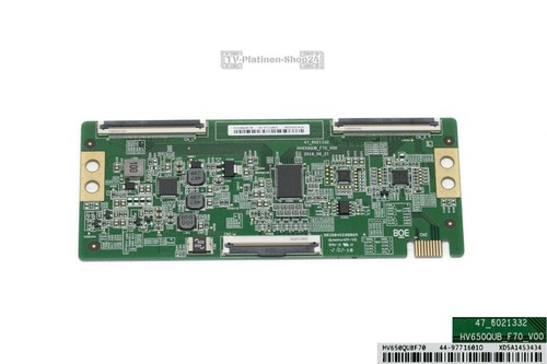 Scheda con hv650qub f70 v00 - t-con, hv650qub_f70_v00