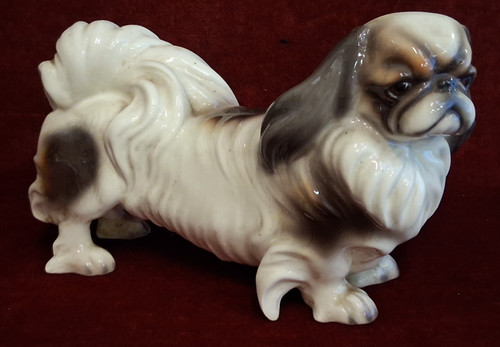Statuina ceramica cane - statuina,