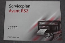Audi RS2 Avant Servicebook -