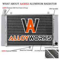 2 Rangées Radiateur Pour