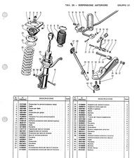 Lamborghini Urraco 3000 parts