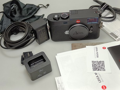 Leica m11 nera 20200 ottima - leica,
