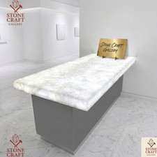 213cm x 107cm Bianco Quarzo