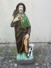 Statua San Rocco in gesso