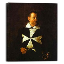 Caravaggio fra Antonio Martelli quadro stampa tela dipinto telaio arredo casa