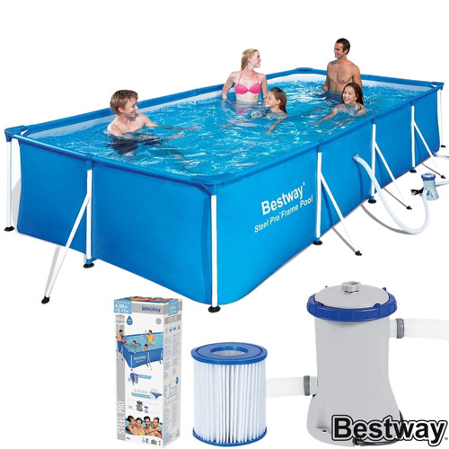Piscina bestway rettangolare - piscina,