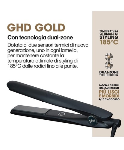 Ghd gold piastra styler nera - styler,