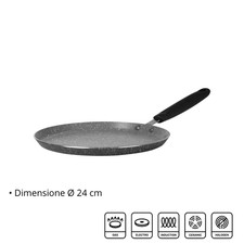 Padella Crepes in alluminio