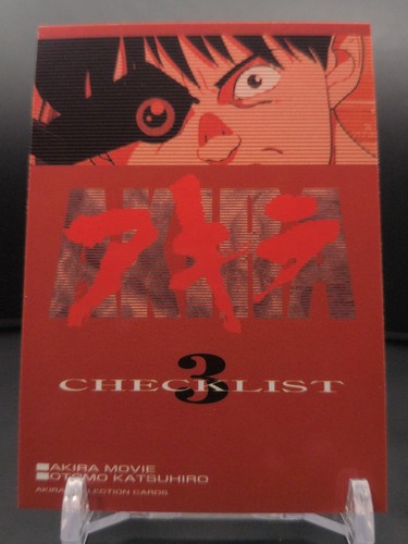 Shotaro kaneda 102 checklist - shotaro,