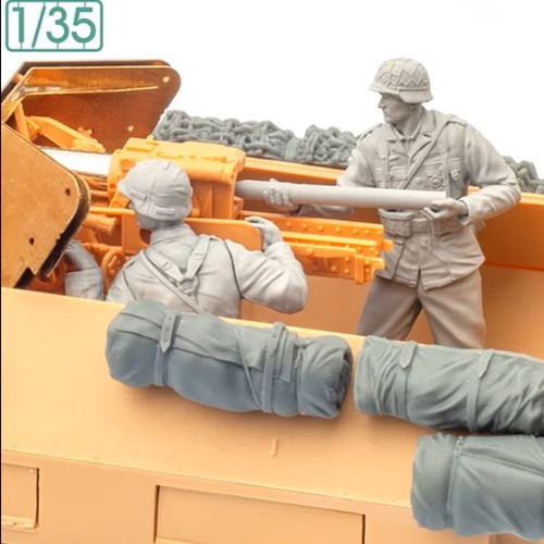 Wwii equipaggio tedesco - 1/35,