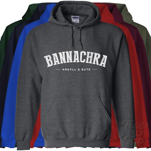 Felpa con cappuccio bannachra - con,
