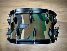 OCDP - Orange County Drums - Snare 20 ply vented 14x8 Camo Finish