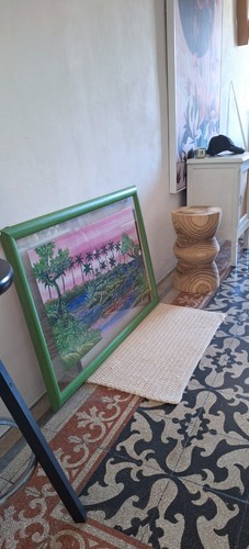 Quadro batik indonesiano - quadro,