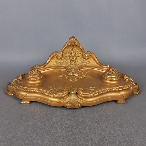 Antico calamaio bronzo - in,