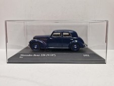 Spark Mercedes 220 W87 1951 1:43 come nuovo in armadio di ricambio missin star e wipe