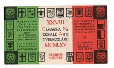 LIBRETTO  28   CAMPAGNA NAZIONALE PER IL FRANCOBOLLO ANTITUBERCOLARE  COMPLETO
